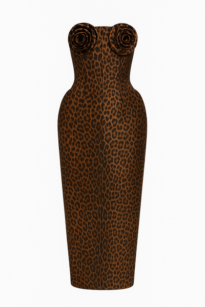 The Cheetah Rose - Dress (Ships 11/19)