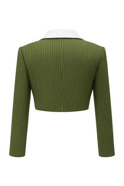 Pinstripe Poise III - Blazer (Ships 11/24)