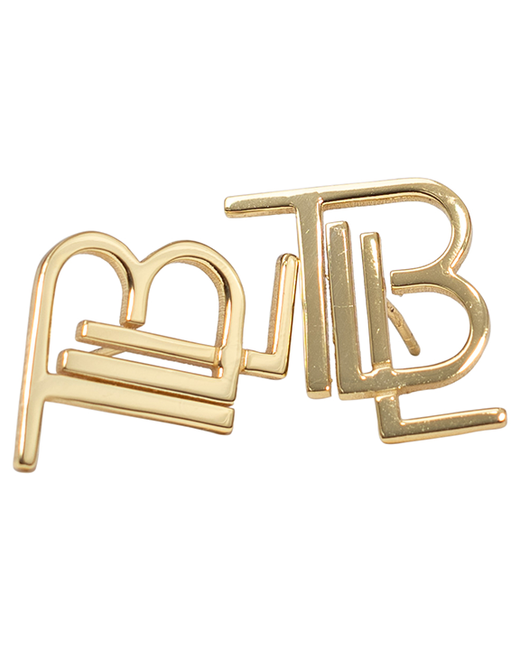 TBL Stud Earring - Gold